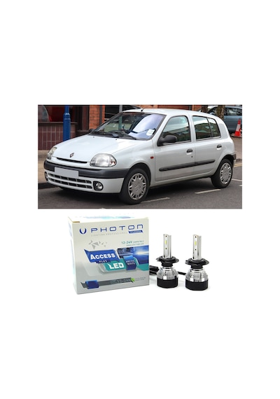 Renault Clio 2 Sis Far Ampulü H11 Access Yeni Seri Beyaz 1998-2001