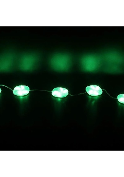 Powermaster Pm-14699 12 Volt 3 Watt Yeşil Yanıp Sönen Çakar 6565-2835 Modül Led 65x65x12mm