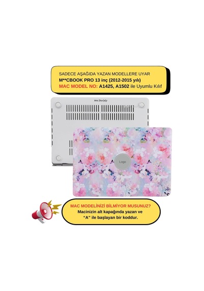 Macbook Pro Retina 13 İnç Kılıf A1425 A1502 Uyumlu Çiçek Desenli Sert Kapak Hard Case İnce Hafif Laptop Koruyucu Flower 18 Belirtilmemiş Macbook Pro Retina 13 İnç Kılıf A1425 A1502 Uyumlu Çiçek Desenli Sert Kapak Hard Case İnce Hafif Laptop Koruyucu Flower 18 Belirtilmemiş