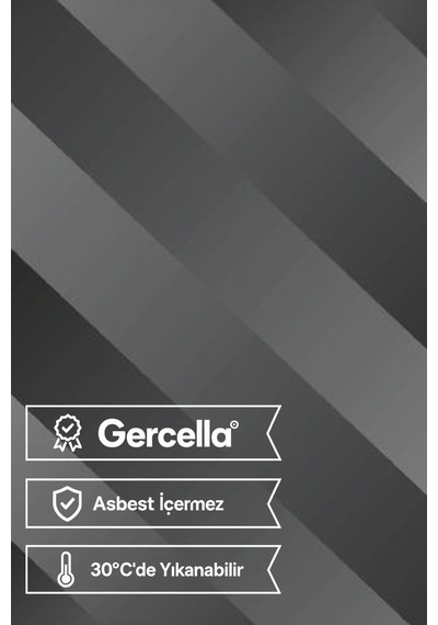 Hediyeli Nirvana Grey Ütü Masası Kılıfı Bezi Örtüsü Açık Gri