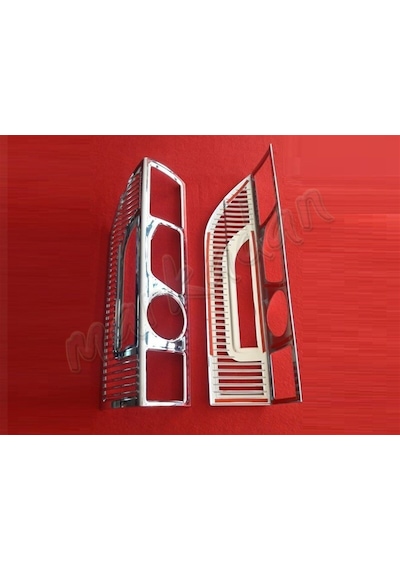 Markadan Fiat Ducato Krom Stop Çerçevesi 2006-2014 2 Parça Abs Kr