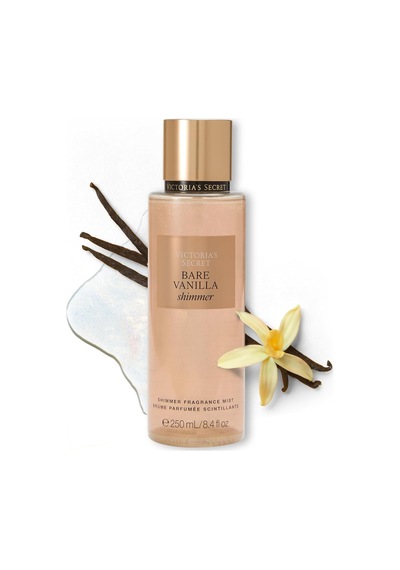 Bare Vanilla Shimmer 250 Ml Simli Işıltılı Kadın Vücut Spreyi