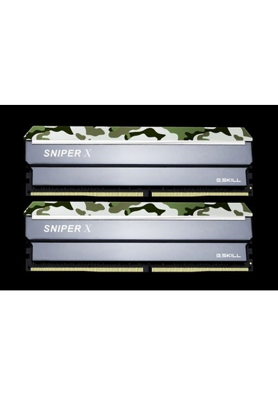 G.Skill SniperX F4 3200C16D 16GSXFB 16 GB 3200 MHZ DDR4 Orman Kamuflaj PC Ram