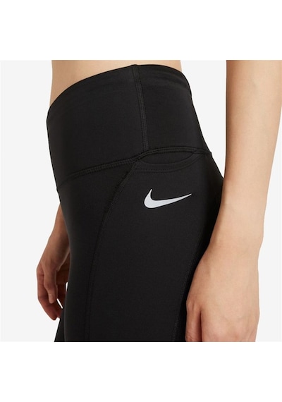 Nike W Nk Df Fast Tght Kadın Tayt SiYAH