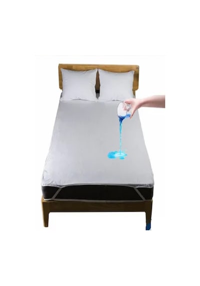 Mycey 200X220 Cm Sıvı Geçirmez Alez Çift Kişilik Alez Pamuk Alez Beyaz
