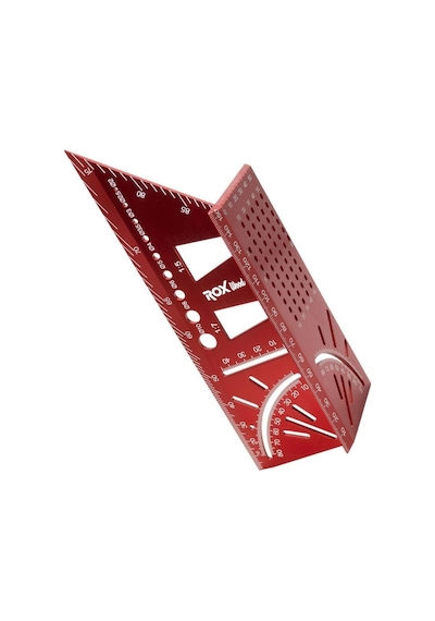 Rox Wood 0092 Alüminyum 3D Açılı Gönye Işaretleme 150 Mm
