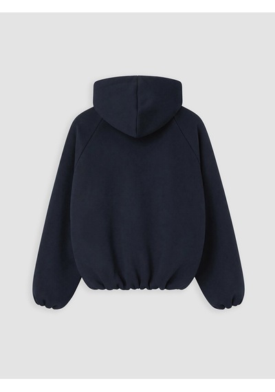 LC Waikiki Lcw Kids Lacivert Kapüşonlu Kız Çocuk Ceket Dark Navy