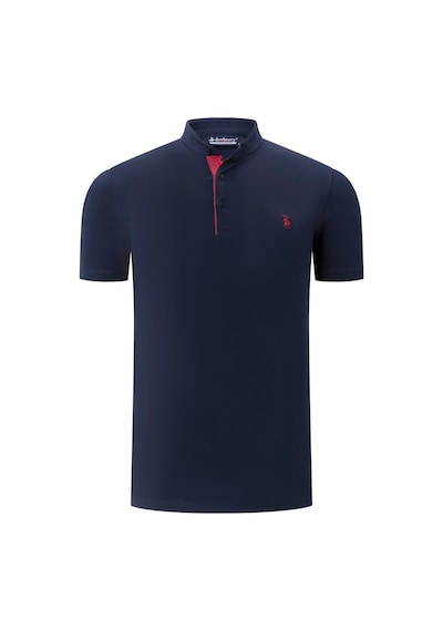 T8560 Dewberry T-shırt-düz Lacivert Düz Lacivert