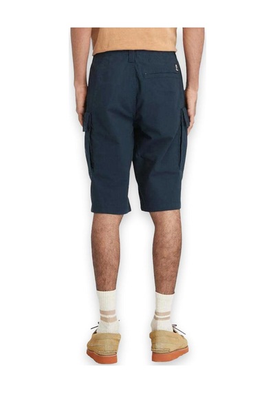 Timberland Tb0a5tzq Brookline Poplin Cargo Lacivert Erkek Şort Beyaz