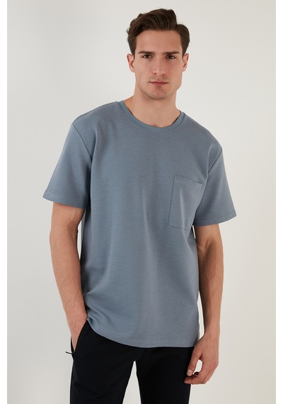 Buratti Erkek T Shirt 5902305 MAVİ Mavi