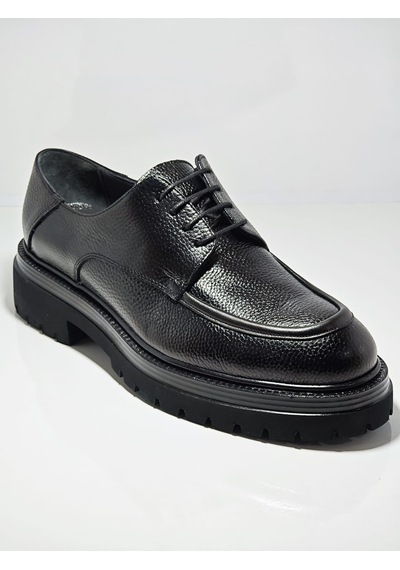 Cem Pekşen Blackheart 2580 Erkek Günlük Deri Casual Ayakkabı Siyah