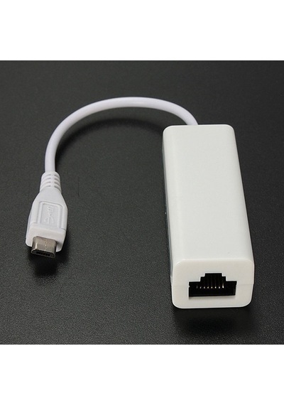 Mikro Usb 2.0 5p - Rj45 Networks Lan Ethernet Kablo Dönüştürücü Tablet Pc İçin
