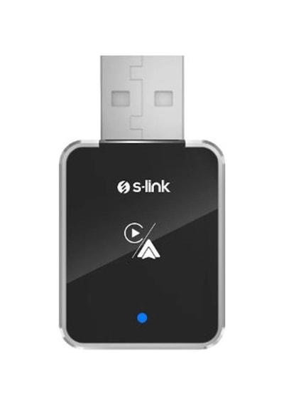 S-link Sl-car01 2in1 Android Ve Apple Cihazlar Kablosuz Android Auto Ve Carplay Adaptörü