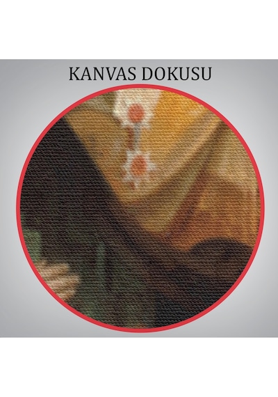 Patrick Henry Virginia Burgesses Evinin Önünde Duvar Tablosu-6408 35 X 50