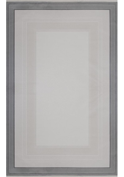 Gabardin Jade 7019 Gri Serisi Triko Akrilik Salon Oturma Yatak Odası Halısı Gri