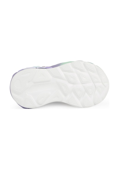 Pepino 2230 Kız Bebek Sevimli Masal Prensesi Figürlü Otomatik Döner Kilitli Hafif Işıklı Taban Lila Spor Sneaker