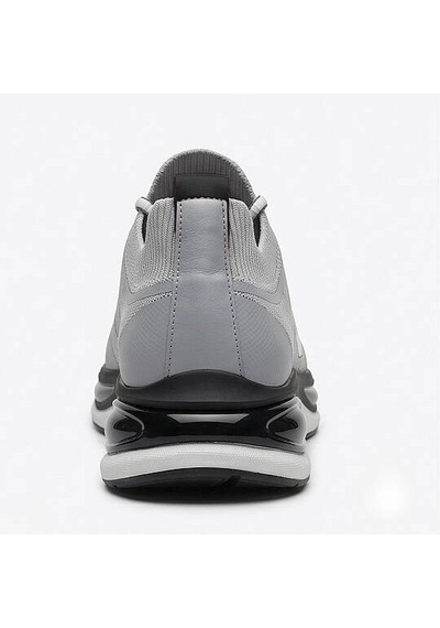 Daytex 1112 Erkek Siyah Triko Knit İthal Taban Sneaker Gri