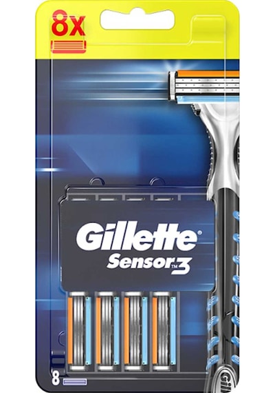 Gillette Sensor3 Yedek Tıraş Bıçağı 2 x 8'li