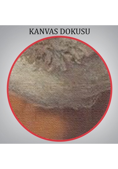 Rene Magribuyolog-0drpkanvase Melon Şapkalı Adam Sürreal Duvar Tablosu-6210
