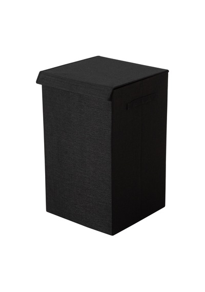 Mudo Home Boho Fold Çamaşır Sepeti Siyah 37x36,5x60 Cm 696123