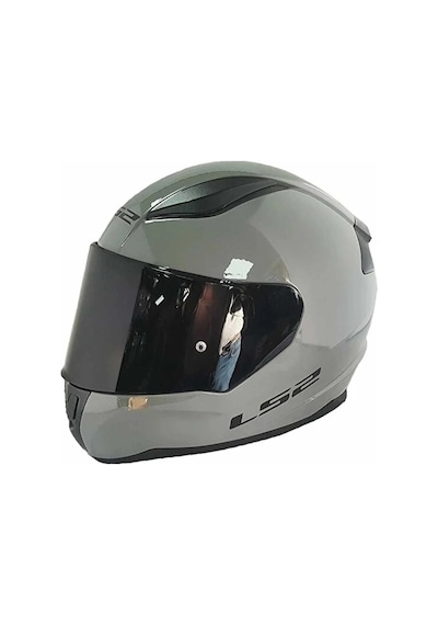 Ls2 Rapid 2 Full Face Motosiklet Kaskı Siyah Vizörlü Titanyum