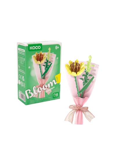 Bloom Boutique Flower Serisi Mini Çiçek Maketi - Dekoratif Buket Çiçekler