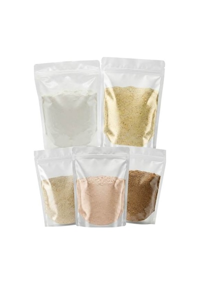 İpek Değirmen Mısır Keçiboynuzu Fasulye Kırmızı Mercimek Nohut Unu Glutensiz Un Seti 5 x 1 KG