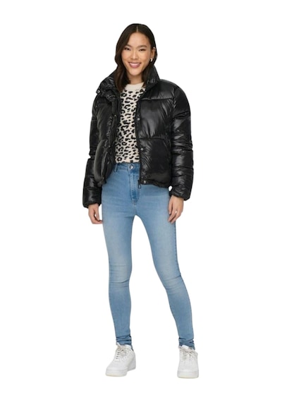 Only Kadın Mont Sky Short Puffer 15292628 Siyah