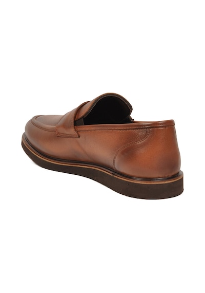 Voyager Taba Hakiki Deri Erkek Klasik Casual Ayakkabı Loafer 5770 M