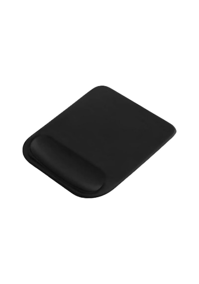 Ergoplus Bilek Destekli Mouse Pad Ergonomik Kaymaz Taban Mouse Pad, Bilek Koruyucu Tasarım Siya