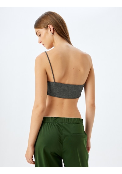 Koton Koton X İnji - Crop Simli Tek Omuz Asimetrik Kesim Slim Fit Bluz Gümüş 5wak60023fk Gümüş Koton Koton X İnji - Crop Simli Tek Omuz Asimetrik Kesim Slim Fit Bluz Gümüş 5wak60023fk Gümüş