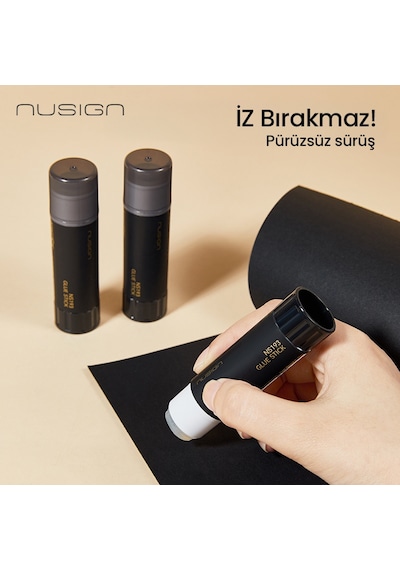 Nusıgn Güçlü Yapıştırıcı Stick 15g Şeffaf Güçlü 3 Adet