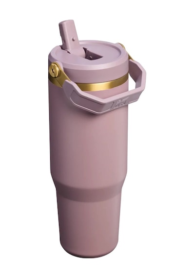 Stanley The Iceflow Flip Straw Pipetli Termos Bardak 0,89 Lt Cashmere Pembe