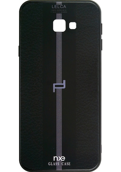Nxe Design Samsung Galaxy J4 Plus Uyumlu Arka Koruma Arka Koruma Kılıf - Mavi Mavi