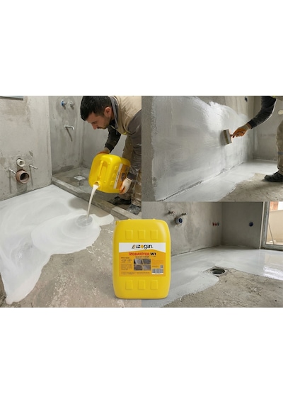 İzobariyer w1 su ve nem bariyeri (Beyaz Membran)( banyo & mutfak & beton)