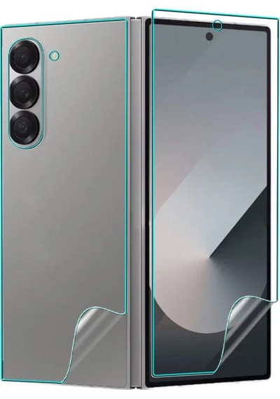 Honor Magic V5 Uyumlu Ön+arka Body Şeffaf Ultra Koruyucu Nano Jelatin