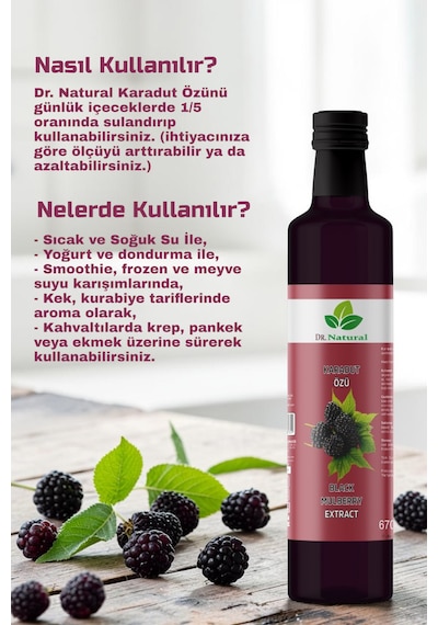 2 Adet Karadut Özü 670 Gr.
