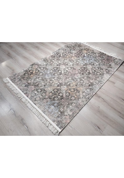 Yamalıhome Angel 1395-00 Eskitme Vintage 120X180 Cm Saçaklı Kilim