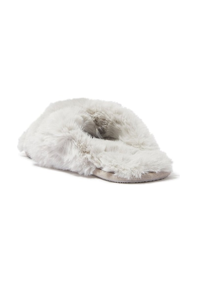 The White Company Suni Kürk Terlik Sürdürülebilir Ve Rahat Tasarım Safran