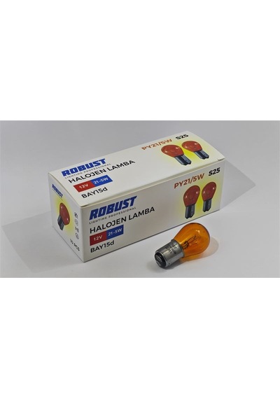 1016 S25 Py21/5w 12v 21/5w Amber Turuncu - 10 Adet - Rhl2006 Robust Rhl2006