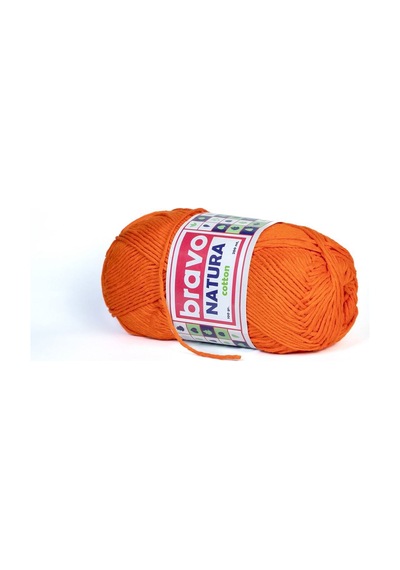 Natura Cotton Turuncu 702 Pamuk İplik 100gr 200mt