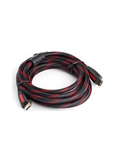 Hdmi Kablo 5 Metre Altın Uçlu Görüntü Aktarım Kablosu