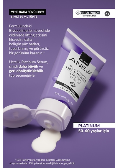 Platinum Lifting Ve Sıkılaştırma Etkili Serum Bu Yu K Boy 50ml
