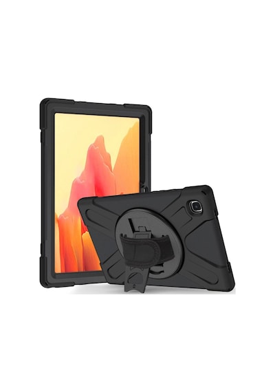 Samsung Galaxy Uyumlu   T500 Tab A7 10.4 Kılıf Amazing Tablet Kapak - Siyah