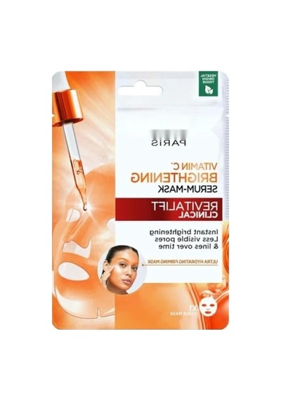 Aydınlatıcı C Vitamini Serum Etkili Maske - Anında Etki