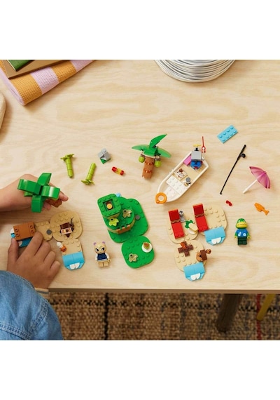 LEGO® Animal Crossing™ Kapp'n Ada Tekne Turunda 77048 6+ Yaratıcı Oyuncak Yapım Seti - 233 Parça