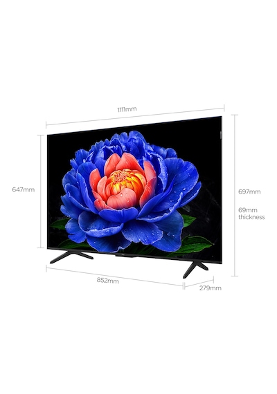 Tcl 50T6D 4K Ultra HD 50" 127 Ekran Uydu Alıcılı Google Smart QLED TV