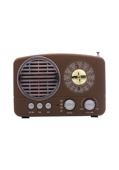 Nostaljik Fm Radyo Bluetooth-Usb-Retro Meier M161-Bt