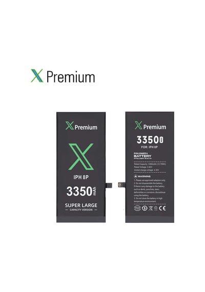 Xpremium Apple Uyumlu iPhone  8 Plus Batarya Pil Süper Yüksek Kapasiteli Güçlendirilmiş 3350 Mah