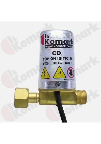 Co2 Karbondioksit Gaz Ön Isıtıcı Metal Kapaklı